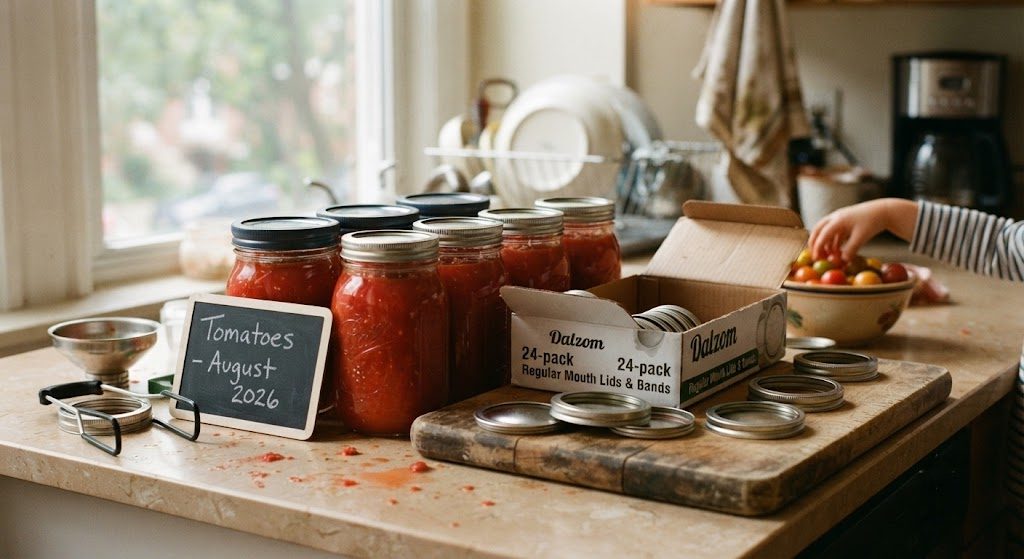 I Bought 24 Canning Lids for $12.79. Here's What Sealed (And What Didn't)