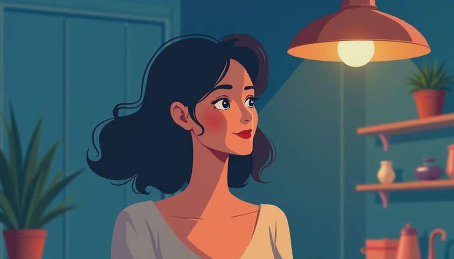Visual context for kitchen lighting