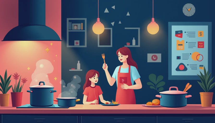 Visual context for cooking pot cookware