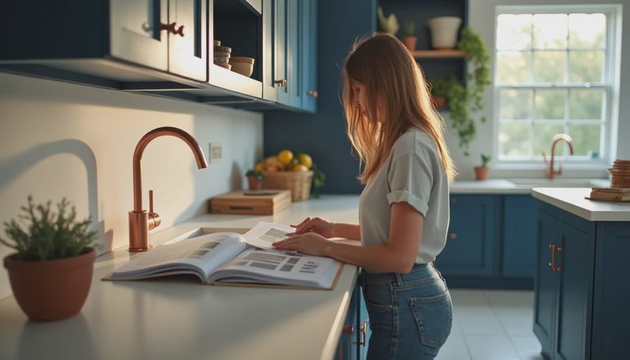 Visual context for kitchen remodel ideas
