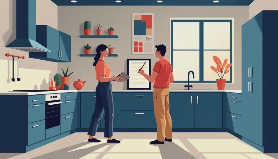 Visual context for cost of granite countertops